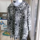 NWOT ALI MILES BLACK&WHITE PRINT TUNIC XL NWOT ALI MILES BLACK&WHITE PRINT TUNIC XL