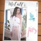 MCCALLS 8117 ONE SHOULDER TOP L XL XXL