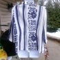 NWT NYCC BLUE&WHITE PRINT JACKET M