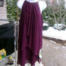 NWT SLNY BURGENDY COCKTAIL DRESS 18