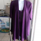 RM RICHARDS PURPLE METALIC 2PC LOOK TOPW JACKET 14P RM RICHARDS PURPLE METALIC 2PC LOOK TOPW JACKET 14P