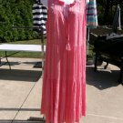 NWT KATE&SAM PINK EYELET MAXI DRESS M