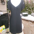 NWT DONNA MORGAN LBD WITH BEADED SHEER SHORT SLEEVE 8P
