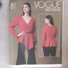 VOGUE 1636 TOP PATTERN 14-22