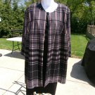 NWT DANNY&NICOLE CAREER CHARCOAL BLACK&BEIGE DRESS&JACKET SET 18W NWT DANNY&NICOLE CAREER CHARCOAL BLACK&BEIGE DRESS&JACKET SET 18W