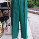 NWT ALFRED DUNNER GREEN PANTS 12P