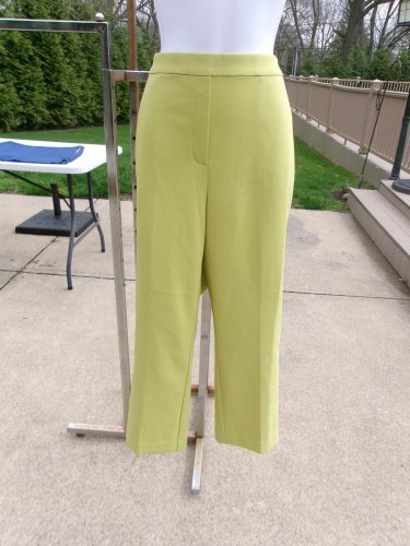 NWT RACHEL ZOE CHARTRUSSE PANTS 14