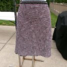 NWOT TALBOTS MULTI COLOR TWEED/BOULCE SKIRT 10P