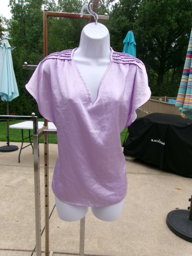 NWT PHILOSOPHY LAVENDER BLOUSE S