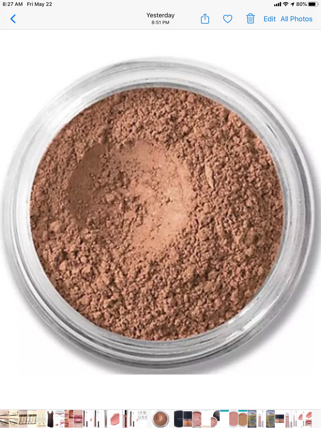 Bare Minerals DARK BISQUE SPF20 Multitasking Concealer Deluxe Size 6g .21 oz