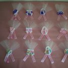 SET OF 12 GIRL  BABY  SHOWER PINS
