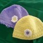Hand knitted Purple Hat