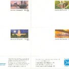 World Stamp Expo 89 Experimental Sheet of Post Cards