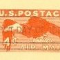 US Postal Card 4 cent Orange Eagle Airmail First Day Issue SC UXC1
