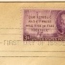 Joseph Pulitzer 3 cent Stamp FDI SC 946 First Day of Issue