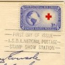 International Red Cross 3 cent Stamp ASDA National Cancellation FDI SC 1016 First Day of Issue
