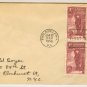 150th Anniversary Pennsylvania Academy Fine Arts 3 cent Block 4 FDI SC 1064 First Day Issue
