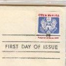 Penalty Mail 29 cent Stamp Coil FDI SC O145 First Day Issue