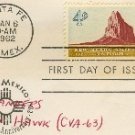 New Mexico Statehood 4 cent Stamp FDI SC 1191 First Day Issue