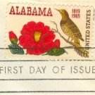Alabama Statehood 6 cent Stamp FDI SC 1375 First Day Issue