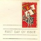 Magna Carta Settlement of Florida 5 cent Stamp FDI SC 1271 First Day Issue