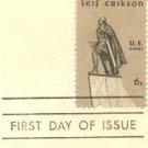 Leif Erikson 6 cent Stamp FDI SC 1359 First Day Issue