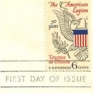 American Legion 6 cent Stamp FDI SC 1369 First Day Issue