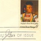 American Indian Chief Joseph 6 cent Stamp FDI SC 1364 First Day Issue