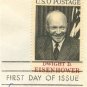 Dwight D Eisenhower 6 cent Stamp FDI SC 1383 First Day Issue
