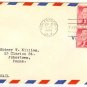 Thomas Jefferson 2 cent stamp Block of 4 FDI SC 1033 First Day Issue
