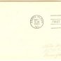1963 Lit Christmas Tree 5 cent Stamp FDI SC 1240 First Day Issue
