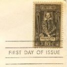 William Shakespeare 5 cent Stamp FDI SC 1250 First Day Issue