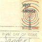 Voice of America 5 cent Stamp FDI SC 1329 First Day Issue
