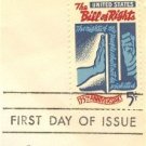 Bill of Rights 175th Anniversary 5 cent Stamp FDI SC 1312 First Day Issue