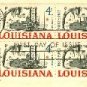 Louisiana 4 cent Stamp Block of 4 FDI SC 1197 First Day Issue