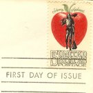 Johnny Appleseed 5 cent Stamp American Folklore Issue FDI SC 1317 First Day Issue