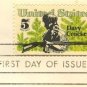 Davy Crockett 5 cent Stamp American Folklore Issue FDI SC 1330 First Day Issue