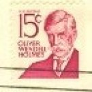 Oliver Wendell Holmes 15 cent Stamp Prominent Americans Issue FDI SC 1288 First Day Issue