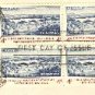 First Automated Post Office 4 cent Stamp Block of 4 FDI SC 1164 First Day Issue