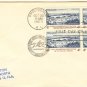 First Automated Post Office 4 cent Stamp Block of 4 FDI SC 1164 First Day Issue