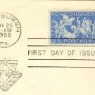 Fort Duquesne 4 cent Stamp FDI SC 1123 First Day Issue