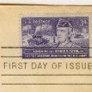 General George S Patton 3 cent Stamp FDI SC 1026 First Day of Issue