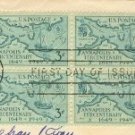 Annapolis Tercentenary 3 cent Stamp Block of 4 FDI SC 984 First Day of Issue