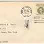 Ernst Reuter 4 and 8 cent stamp Champions of Liberty Issue FDI SC 1136 1137 First Day Issue