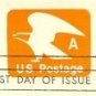 Orange Eagle A Stamped Envelope FDI SC U580 First Day Issue