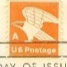 Orange Eagle A Stamp FDI SC 1735 First Day Issue