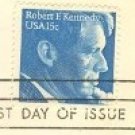 Robert F Kennedy 15 cent Stamp FDI SC 1770 First Day Issue