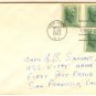 Andrew Jackson 1 cent Stamp Block of 4 FDI SC 1209 First Day Issue