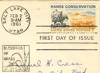Range Conservation Stamp FDI SC 1176 First Day Issue 4 cent