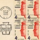 Boys Club 4 cent Stamp Block of 4 FDI SC 1163 First Day Issue